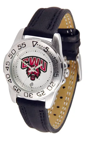 Central Washington Sport Leather Ladies Watch