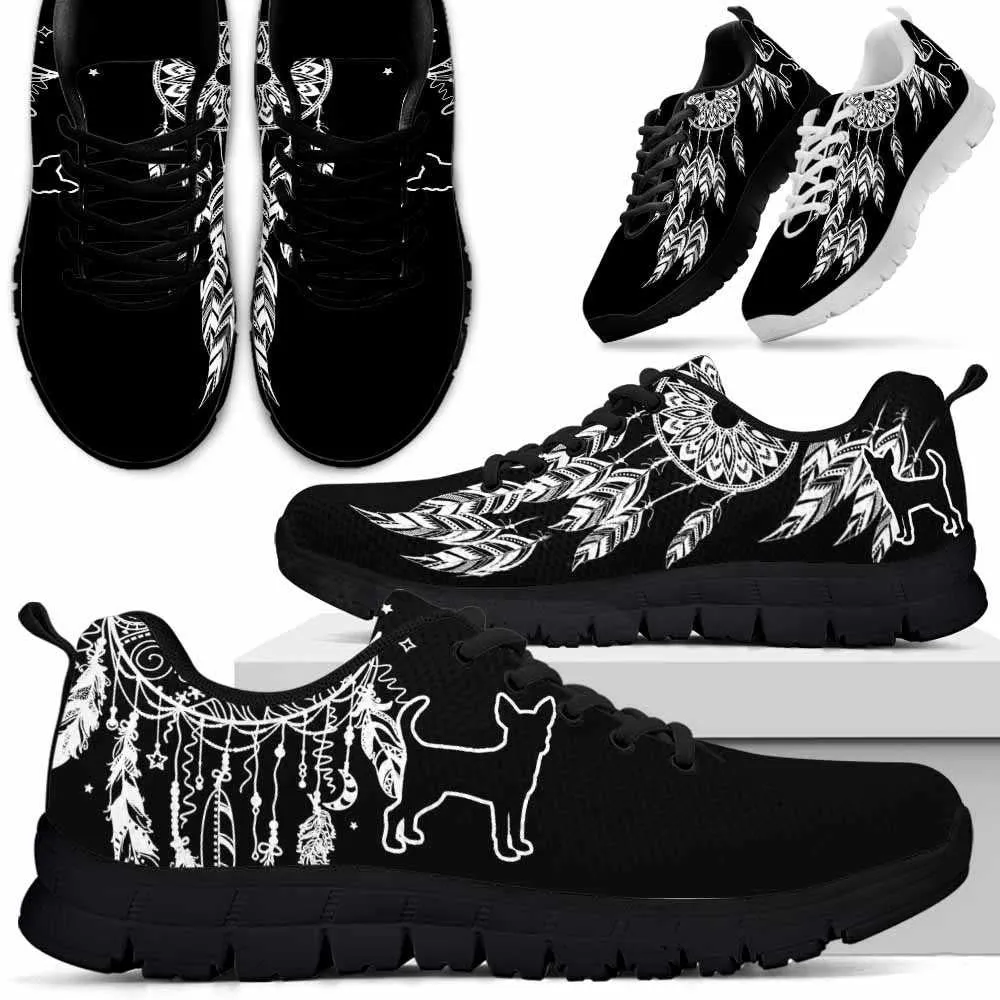 Chihuahua Sneaker, Chihuahua Dreamcatcher Sneakers Running Shoes Gift Women Men, Chihuahua Shoes