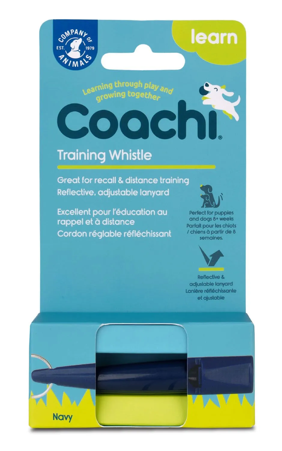 Coachi Training Dog Whistle, Navy