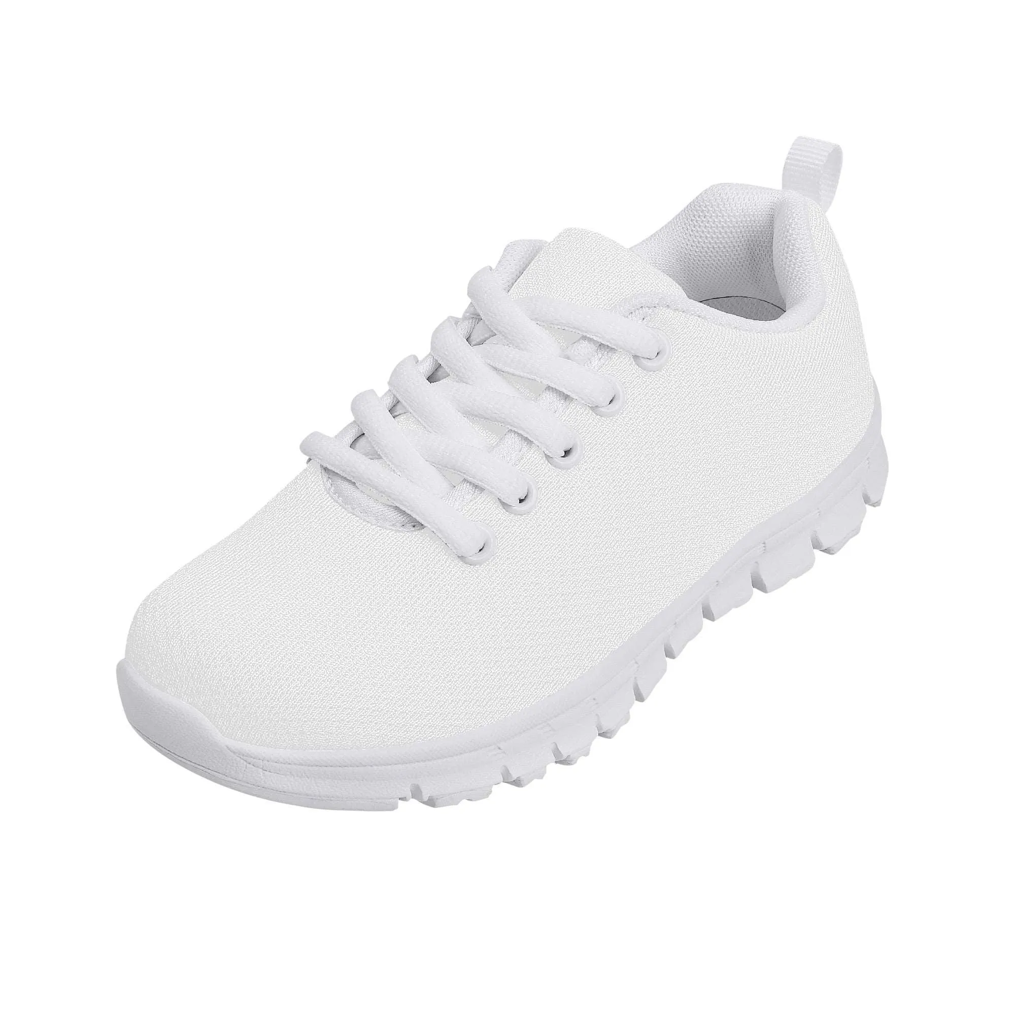 Create Your Own Kids Sneakers-White