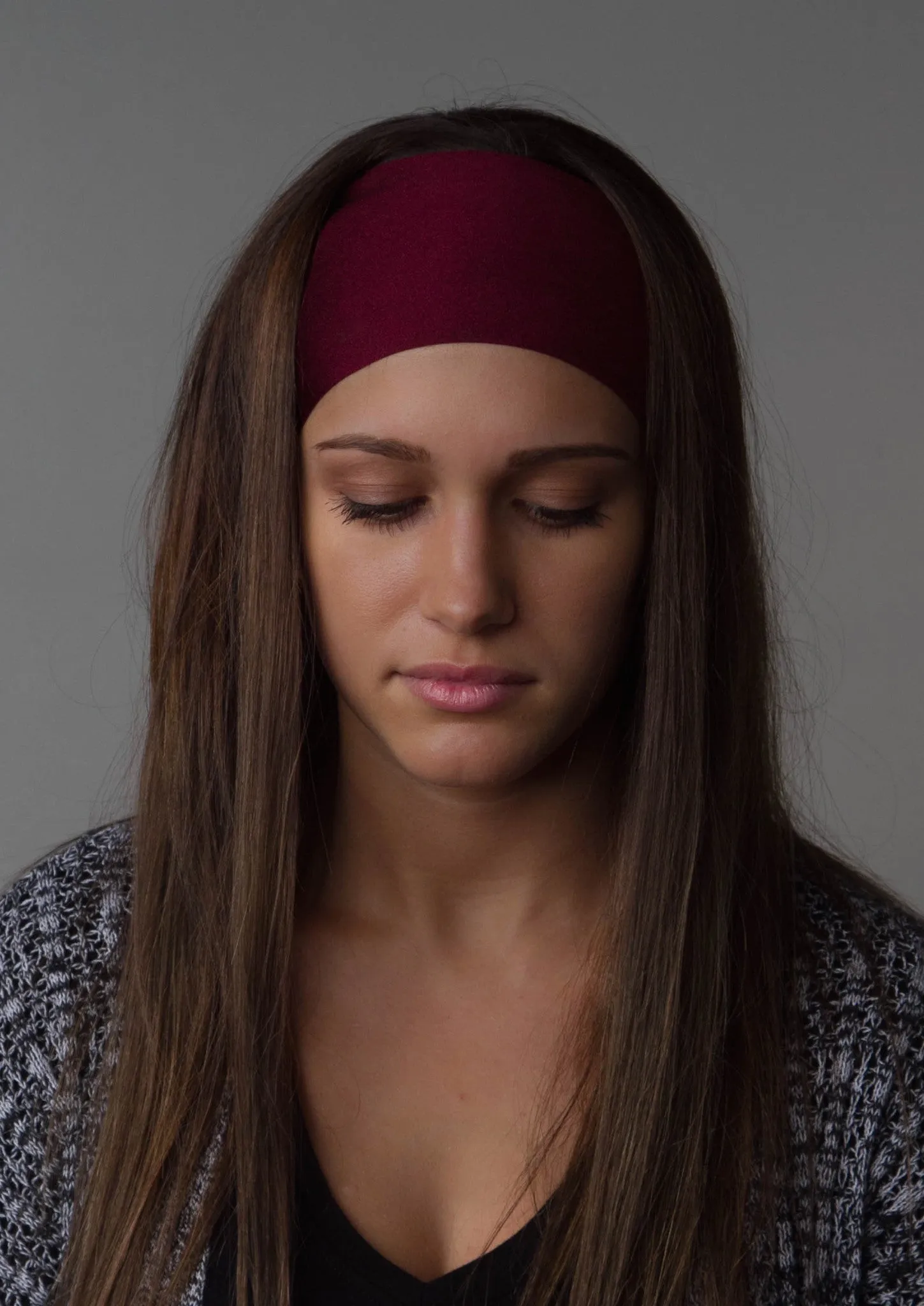 Crimson Yoga Headband