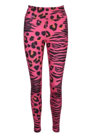 Crouching Tiger, Hidden Leopard!  Animal Print Yoga Pants