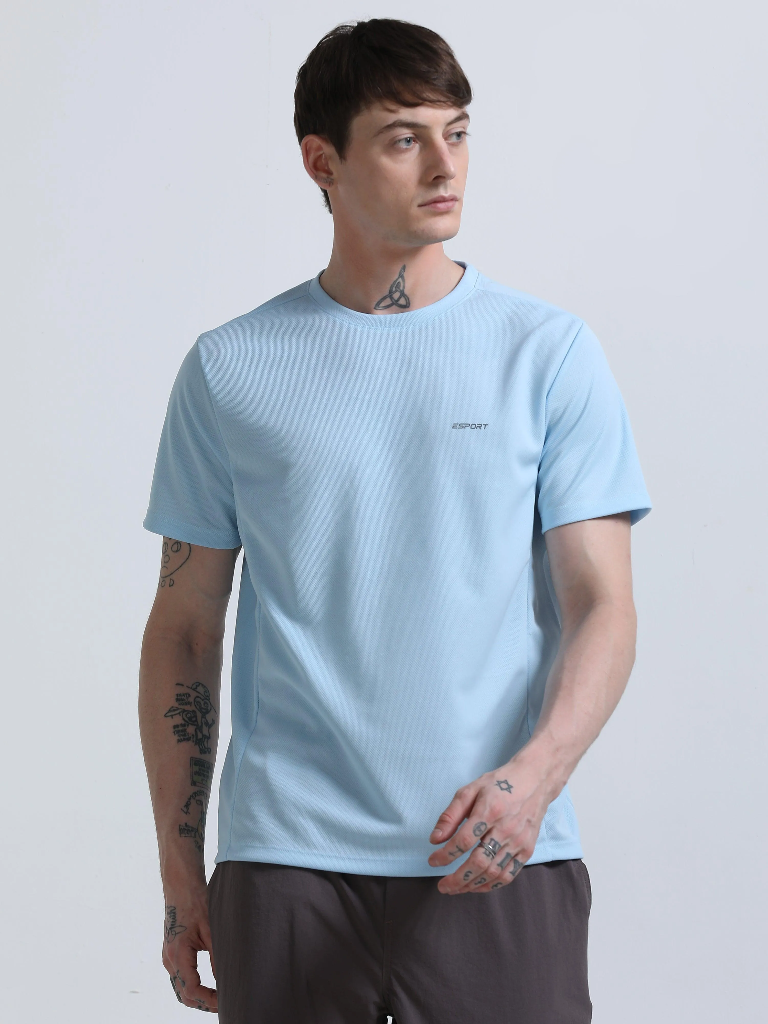 Dan E-Sport T Shirt Sky Blue