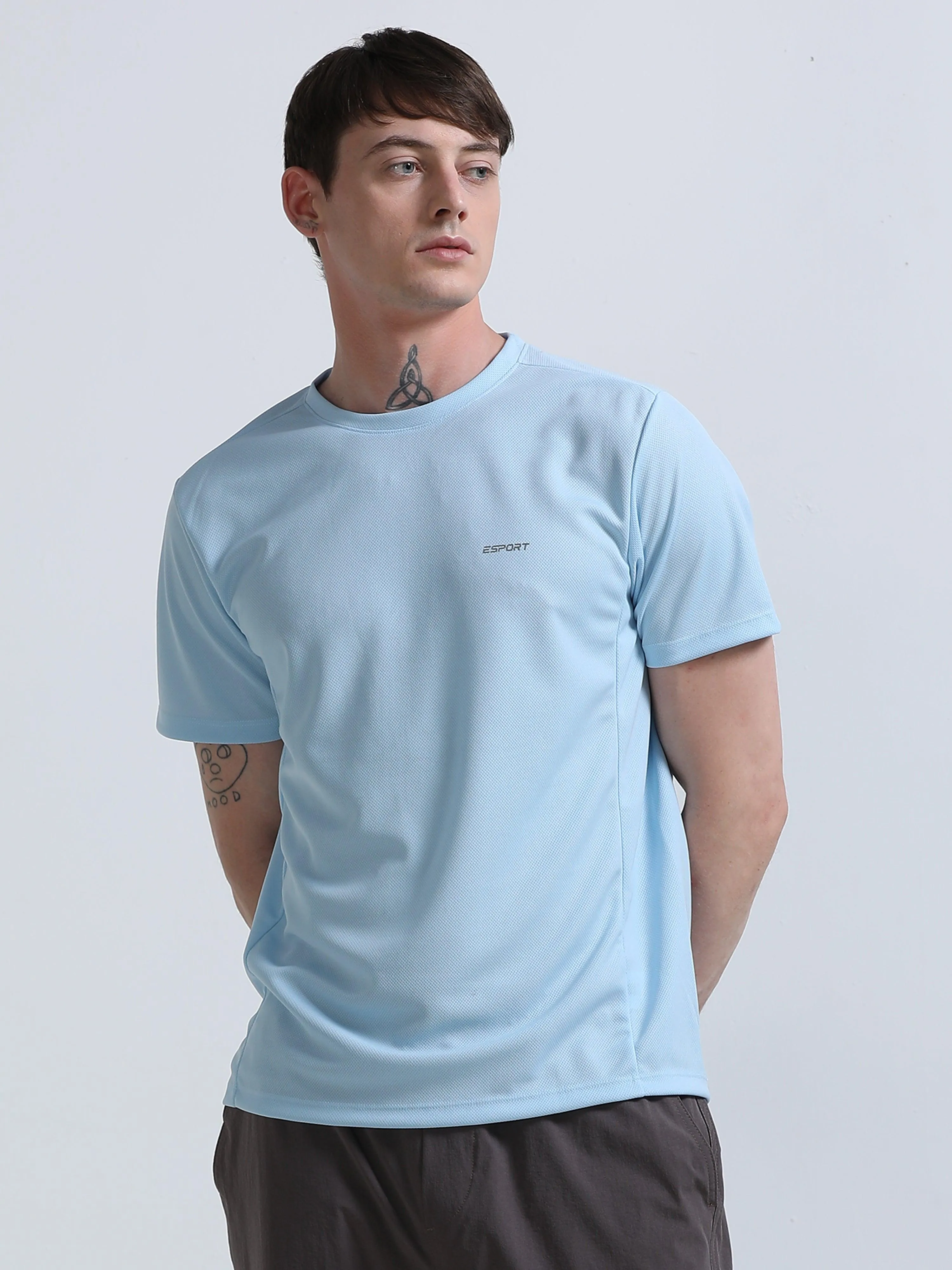 Dan E-Sport T Shirt Sky Blue