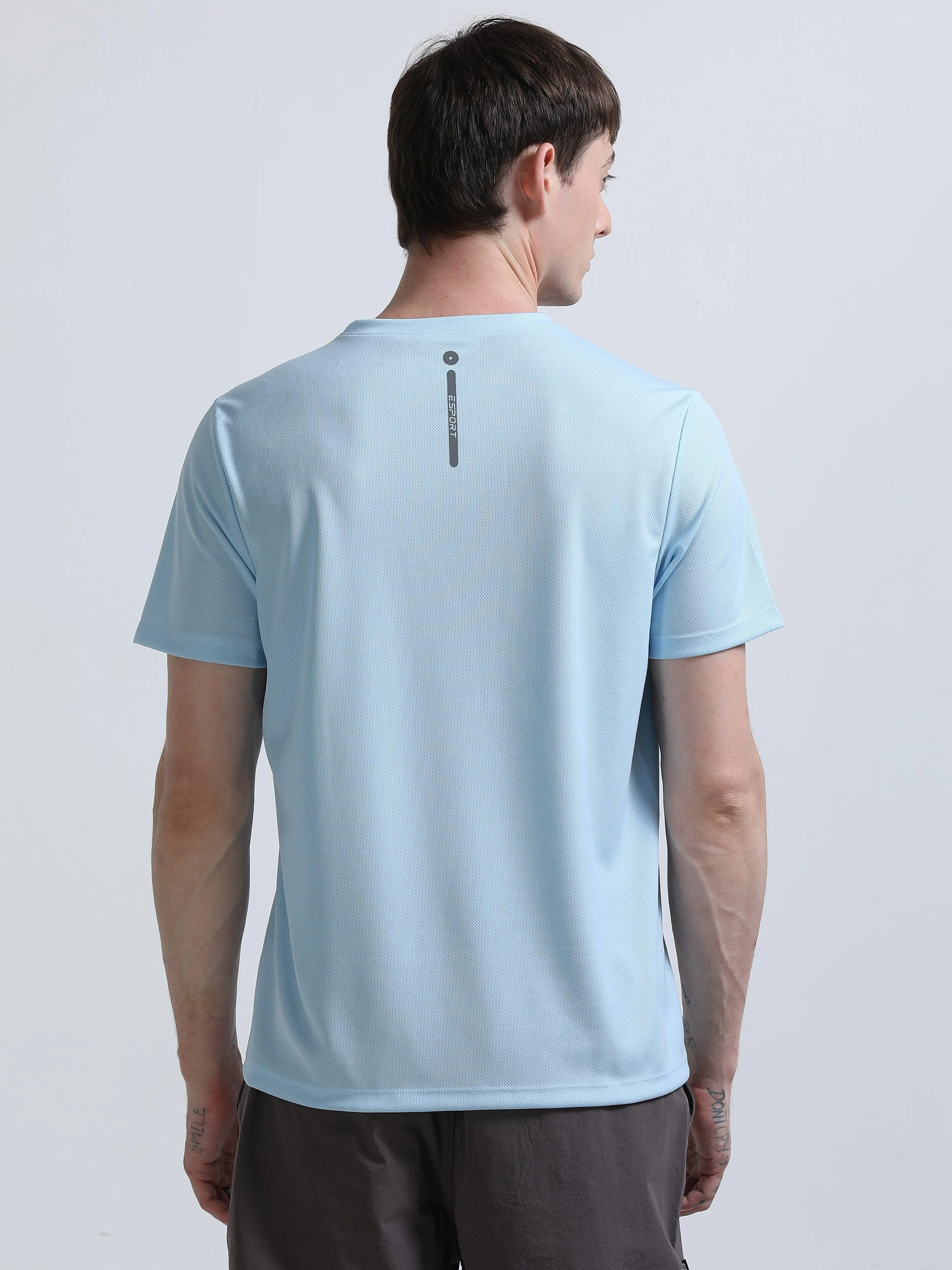 Dan E-Sport T Shirt Sky Blue