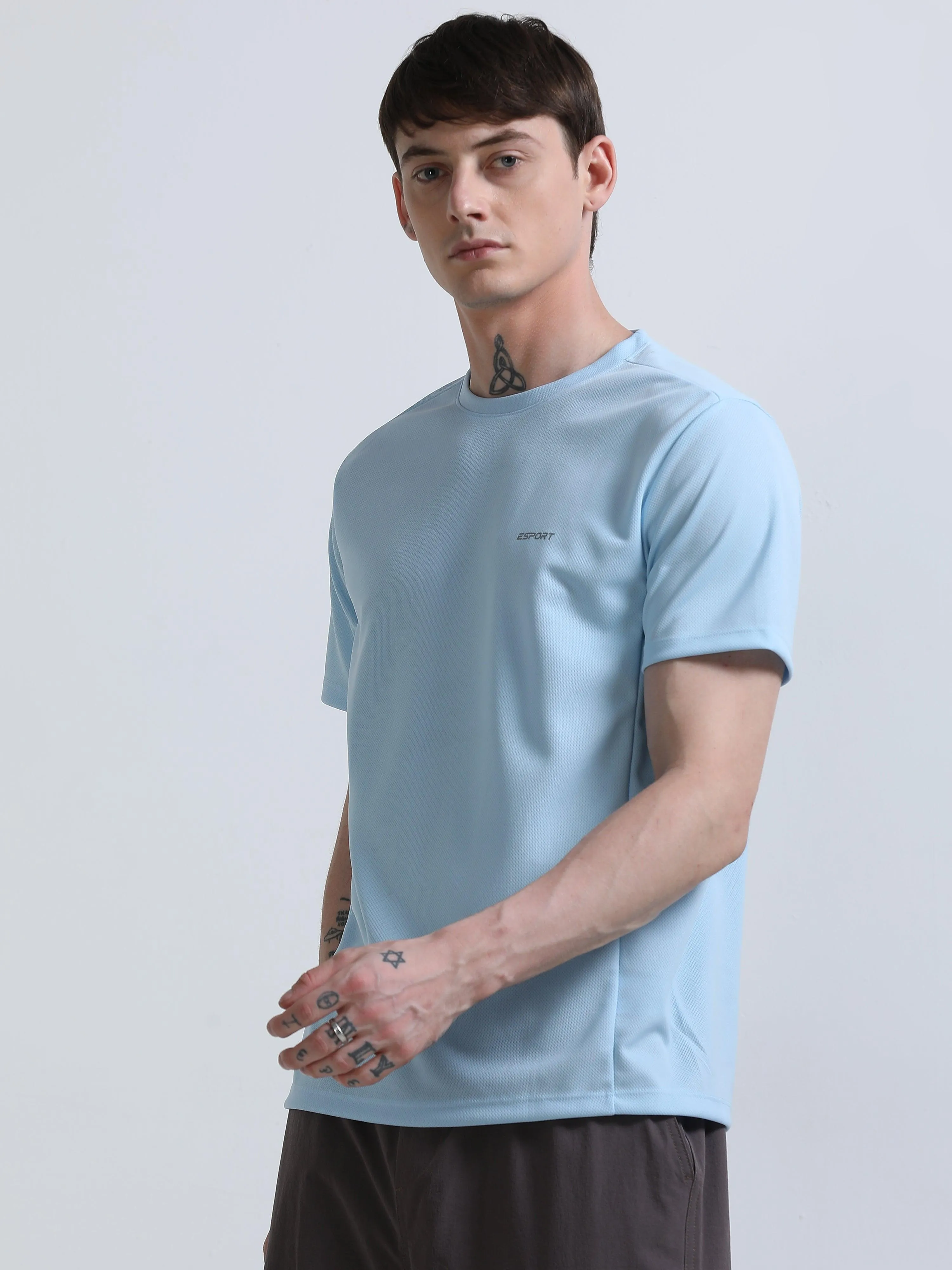 Dan E-Sport T Shirt Sky Blue