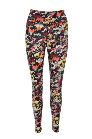 Fall-en In Love Camo Print Eco-Friendly Yoga Leggings