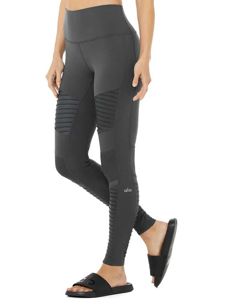 High Waist Moto Legging