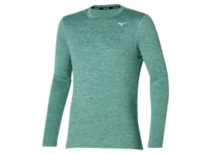 Mizuno Mens Impulse Core Long Sleeve Tee (Mineral Blue)