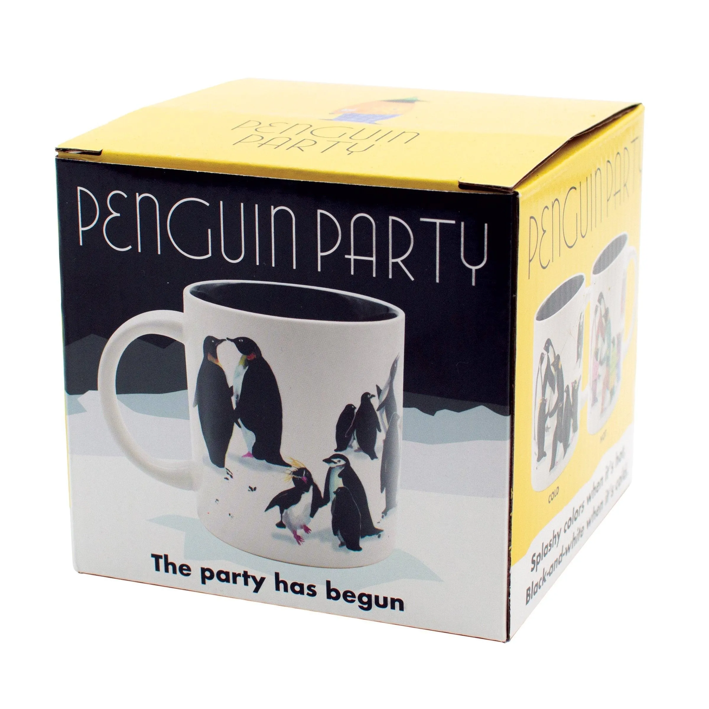 Penguin Party Heat-Changing Mug