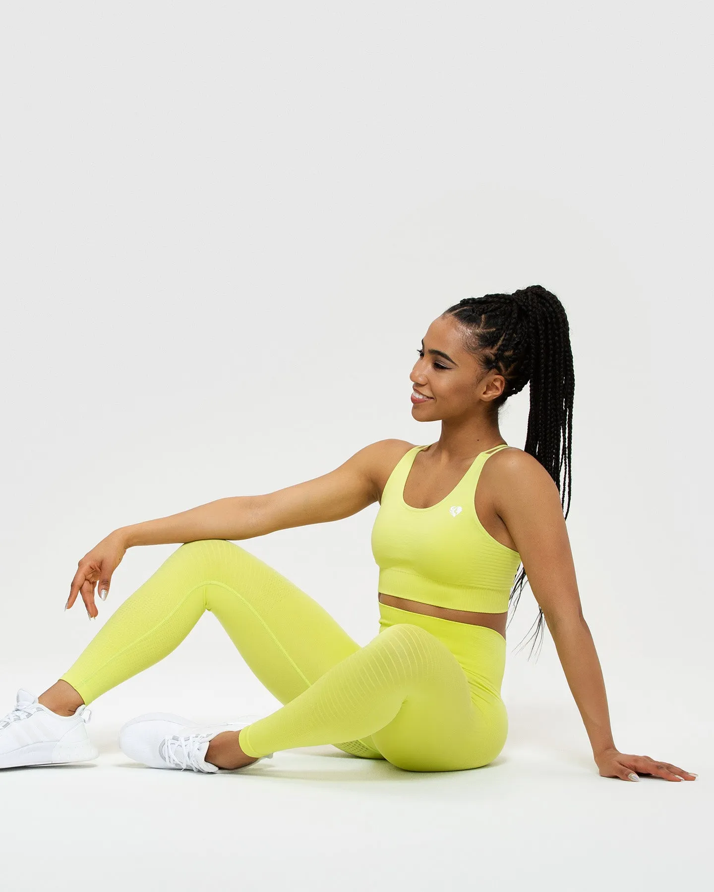 Power Seamless Sports Bra | Apple Mint