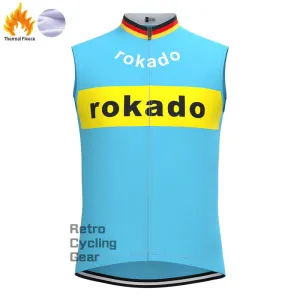 rokado Fleece Retro Cycling Vest