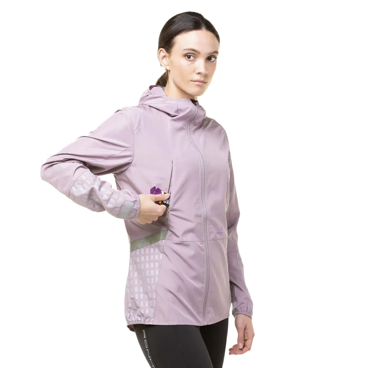 Ronhill Tech Afterhours Jacket Womens | Stardust/thistle/rflt