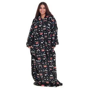 Snuggs Wearable Blanket Monk Black monster