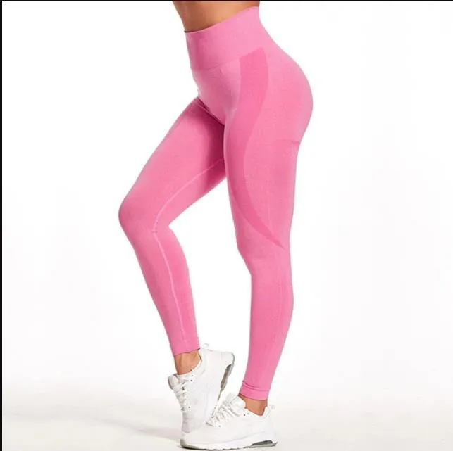 Solid Influence High Waist Yoga Leggings