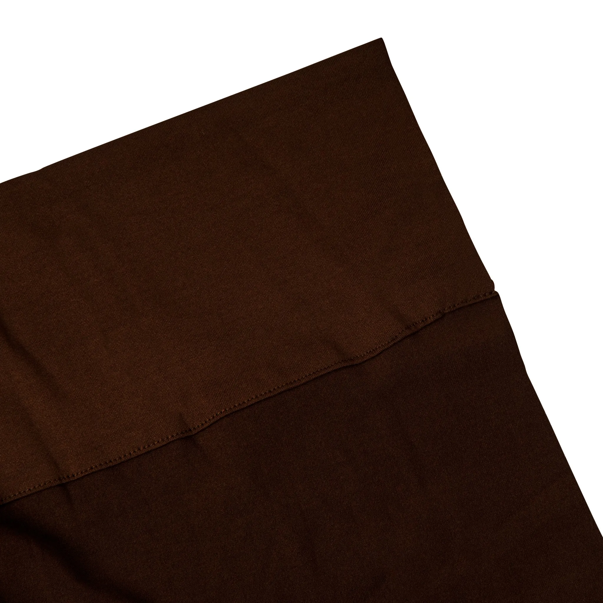 Spandex 4-way Stretch Backdrop Drape Curtain 16ft H x 60" W - Chocolate