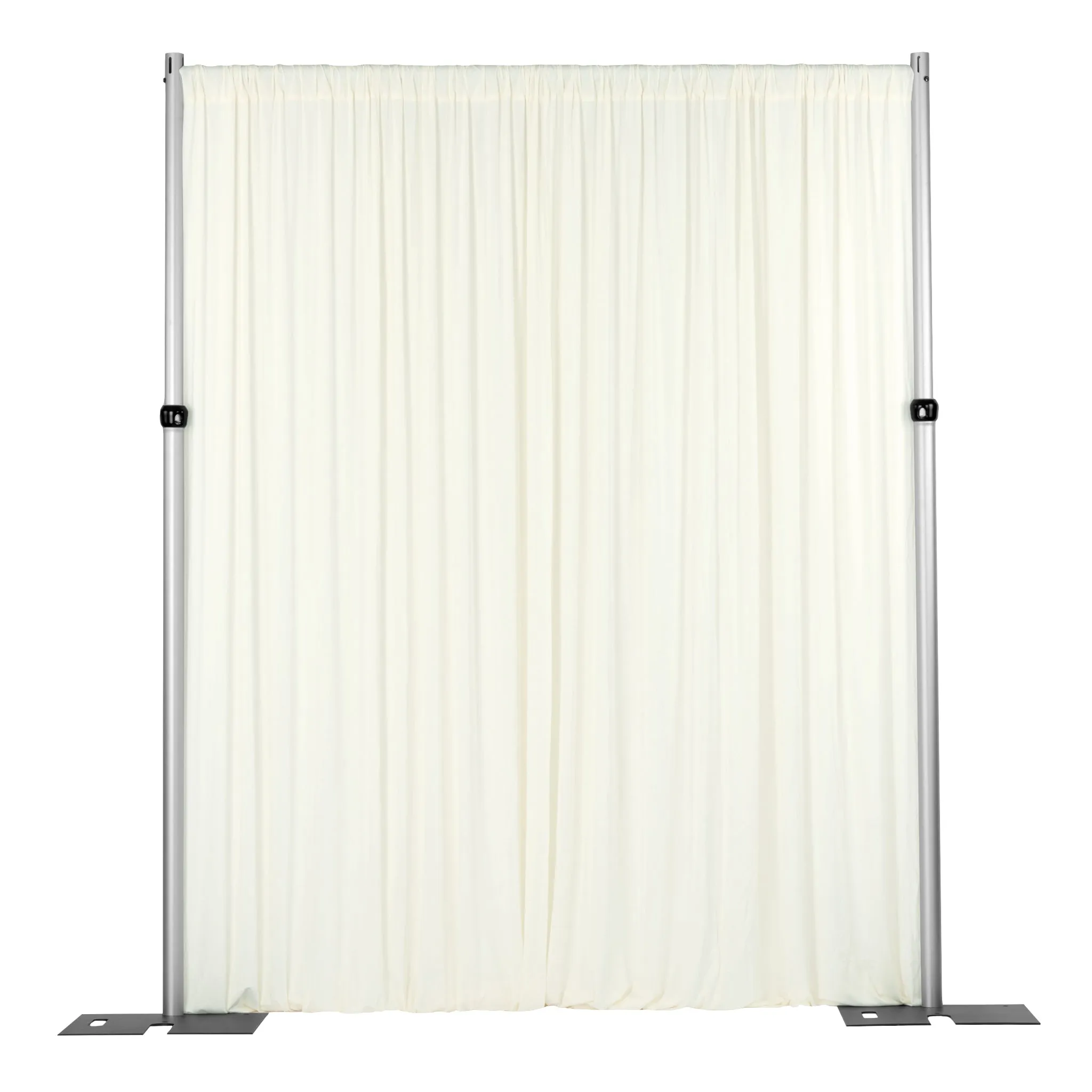 Spandex 4-way Stretch Drape Curtain 14ft H x 60" W - Ivory