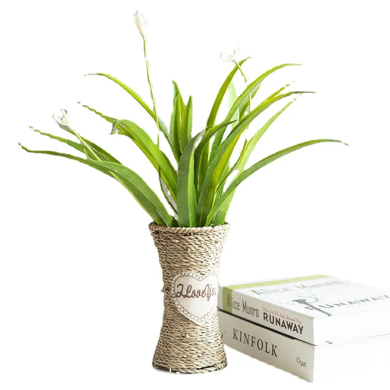 Summer Autumn Green Plants 36CM Simple Plastic Artificial Fake Plants High Grade Persian Grass Living Room Interior Decoration