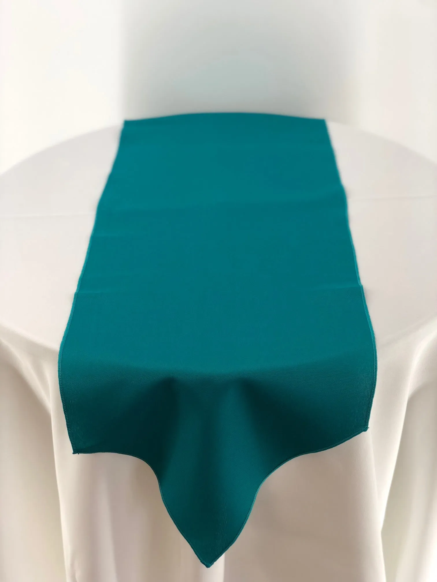 Teal Polyester Table Runners