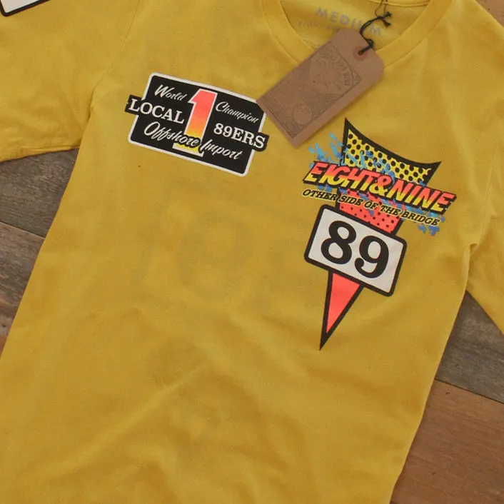 Thriller Jersey T shirt Sport Yellow