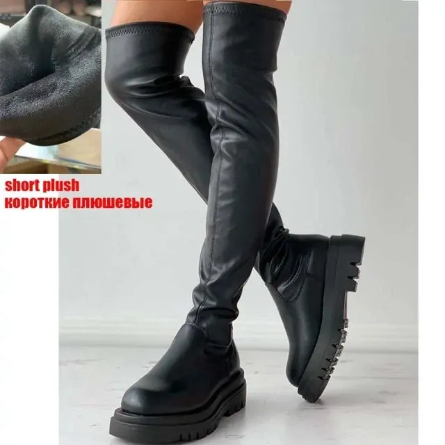 Women's Thigh Platform High Boots