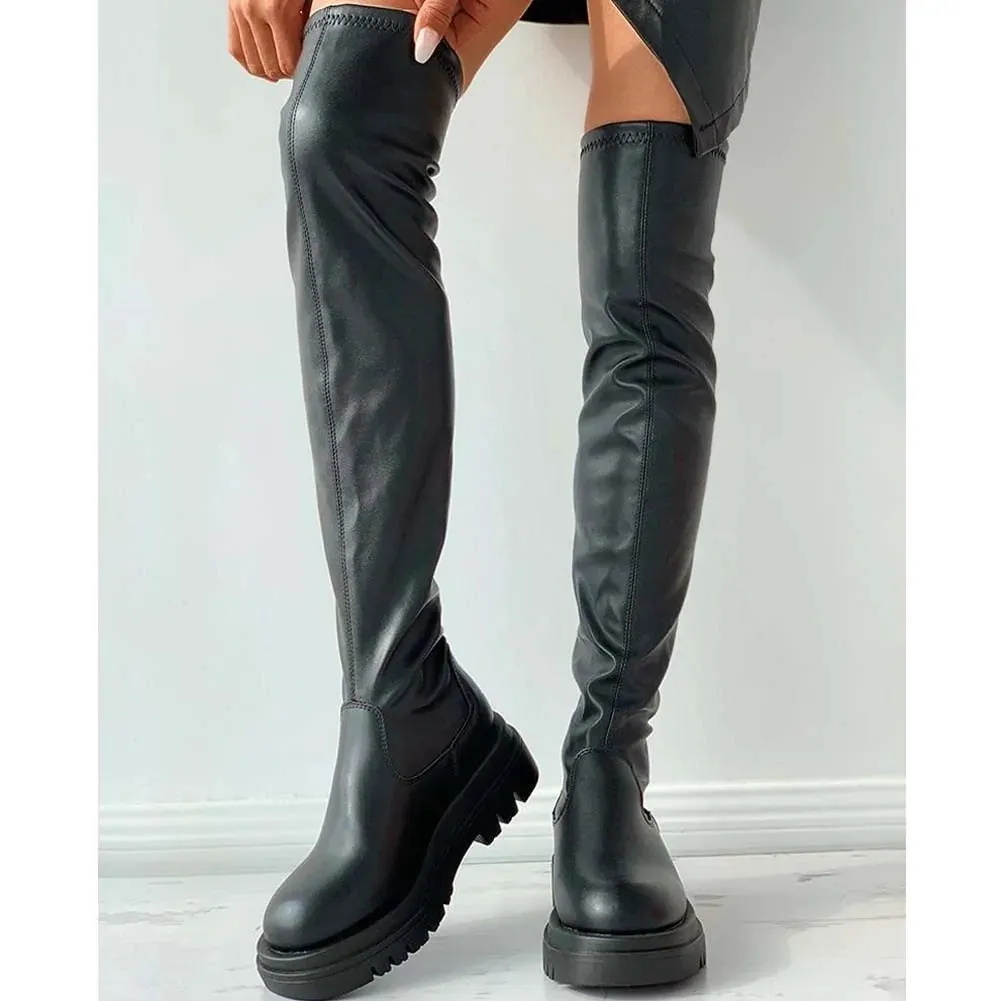 Women's Thigh Platform High Boots