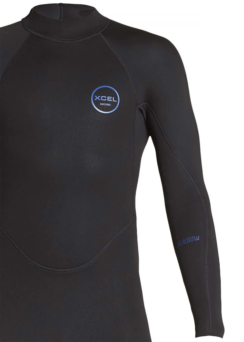 Xcel Mens Axis 3/2mm Back Zip FL Steamer Wetsuit